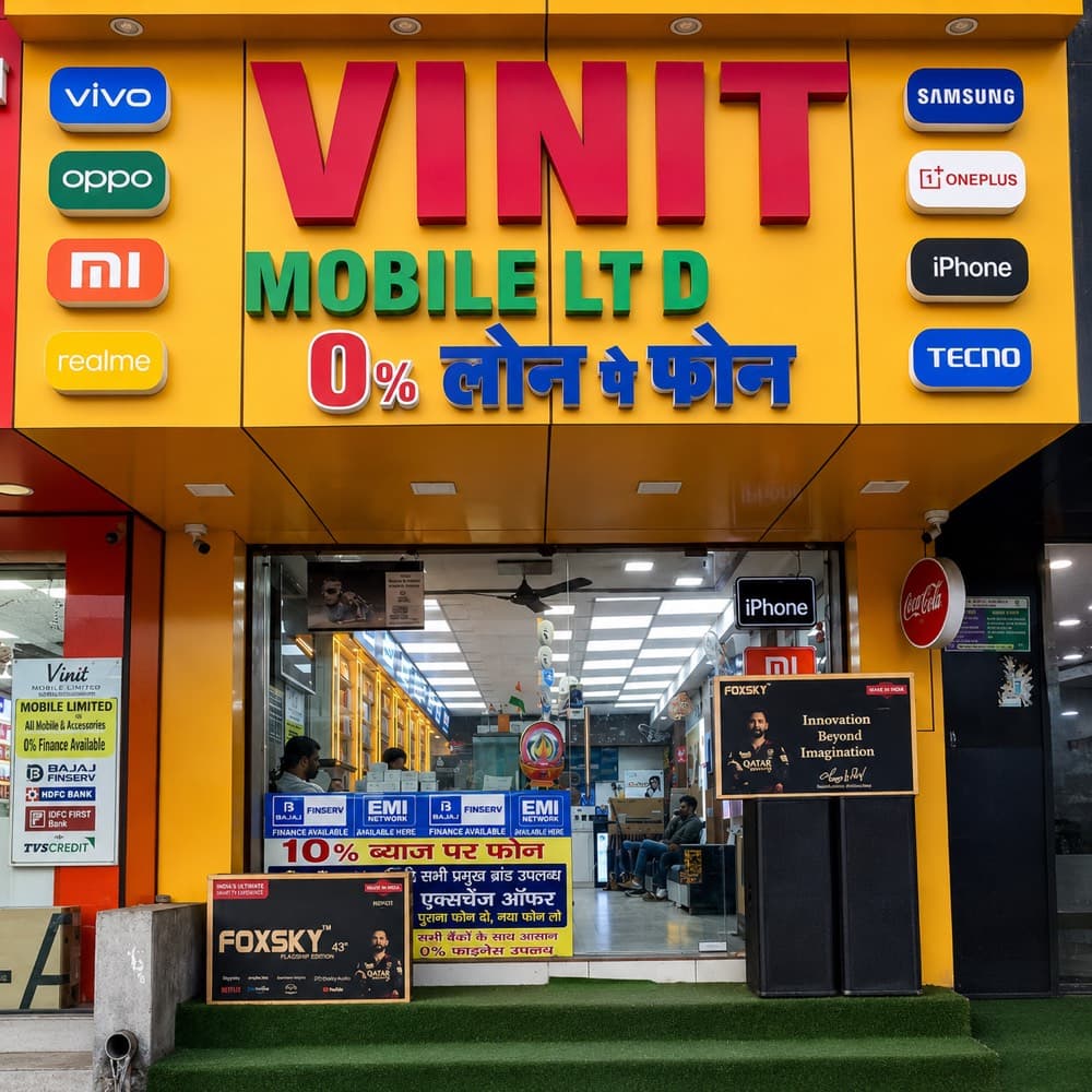 Vinit Mobile head office in Surat