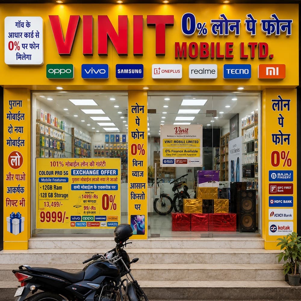 Vinit Mobile store at Vinayak Nagar, Bamroli