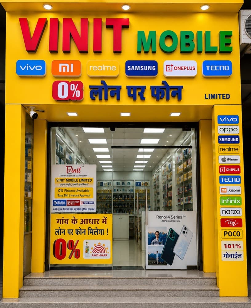 Vinit Mobile store at Ganesh Nagar, Pandesara