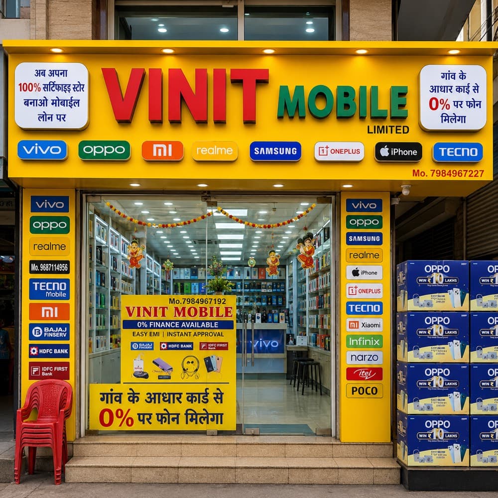 Vinit Mobile store at Jolva, Chalthan