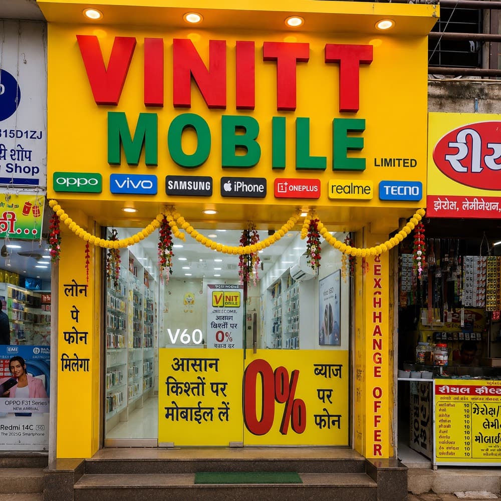 Vinit Mobile store at Saroli, Magob